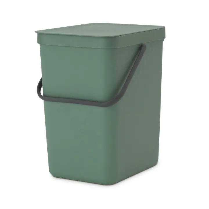 Кош за смет за разделно събиране Brabantia Sort&Go 25L, Fir Green, (35941862)