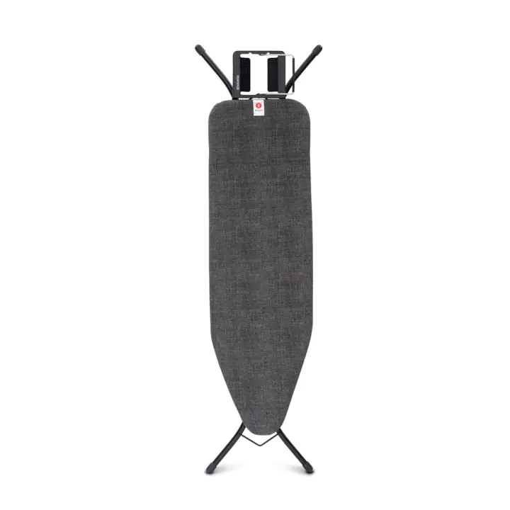 Маса за гладене Brabantia B 124x38cm с поставка за ютия, Denim Black, (35941932)