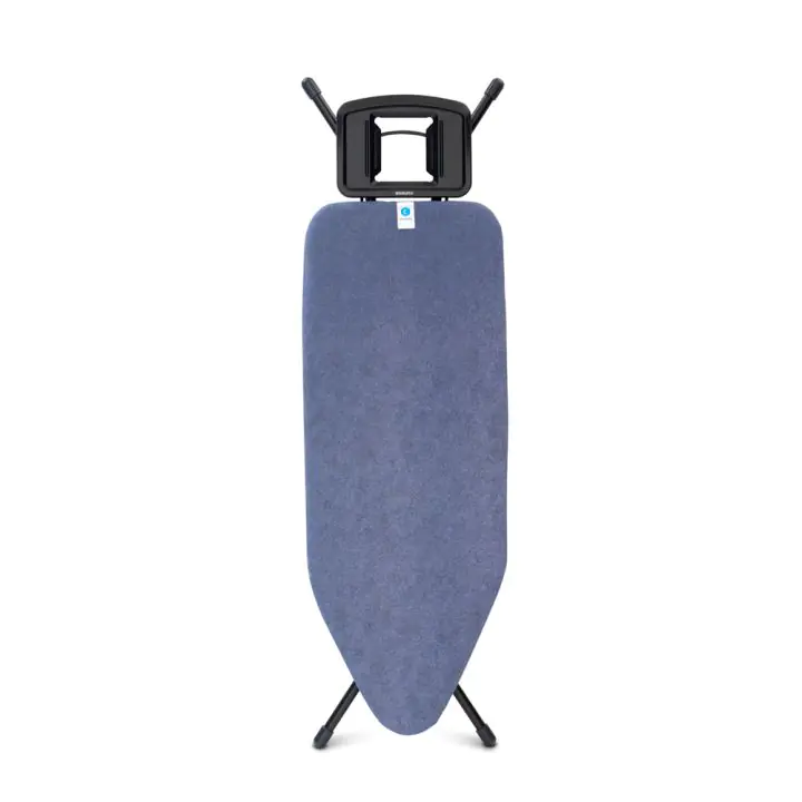 Маса за гладене Brabantia C 124x45cm с масивна поставка за ютия, Denim Blue, (35941942)