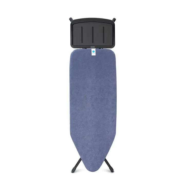 Маса за гладене Brabantia C 124x45cm с поставка за парогенератор, Denim Blue, (35941945)