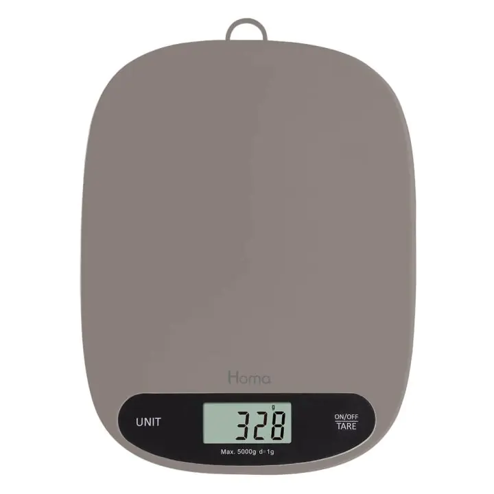 Везна HOMA HS-05N NORSK, ел.кухненска, кафяв, 5kg, (35941998)
