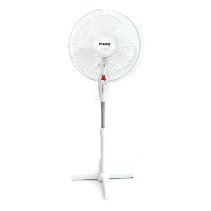 Вентилатор на стойка 16'' Perfect FM-3211, 40W, бяло, (35942034)
