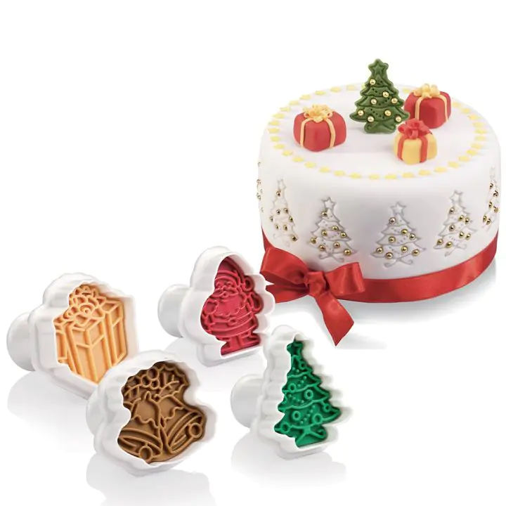 Комплект форми за сладки Tescoma Delicia 4 броя, коледни, (35942042)
