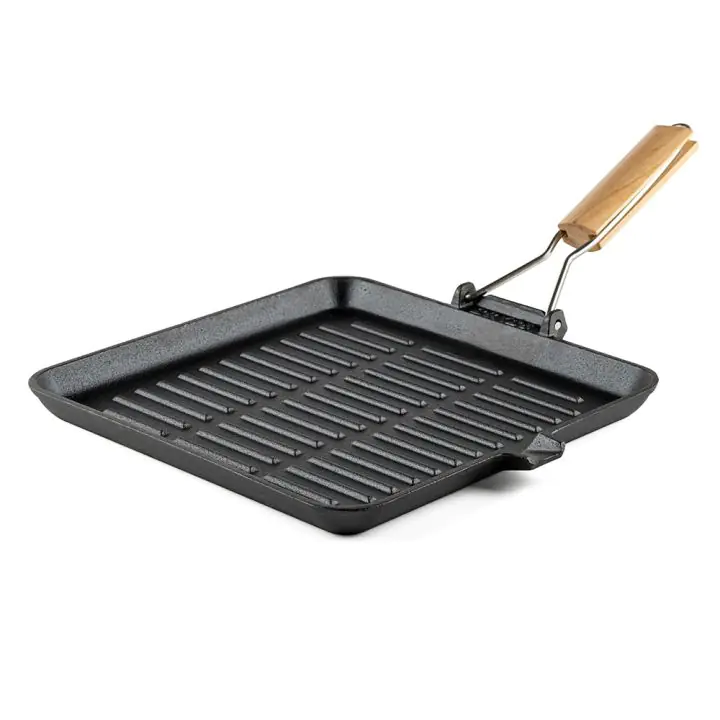 Тиган грил Luigi Ferrero Tika FR-2826CI 28x28cm, чугун, (35943574)