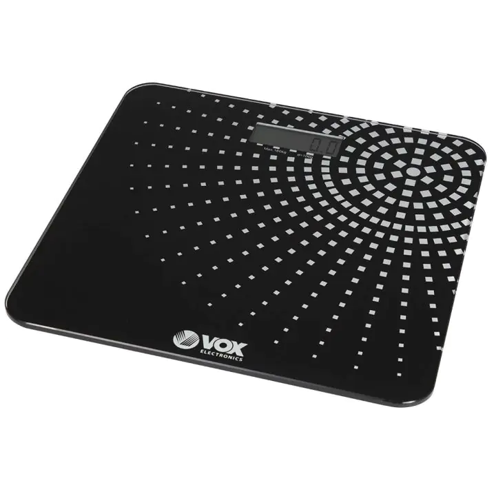 Везна VOX PW436-01, електронна, черно и бяло, (35942068)