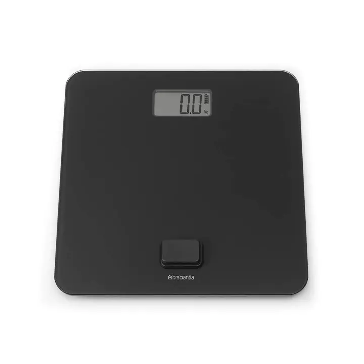 Дигитална везна за баня Brabantia ReNew Dark Grey, работа без батерии, (35942106)