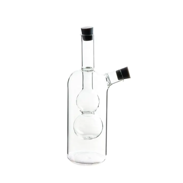 Съд за оцет и олио 2 в 1 Luigi Ferrero FR-6051, сива тапа, (35942179)