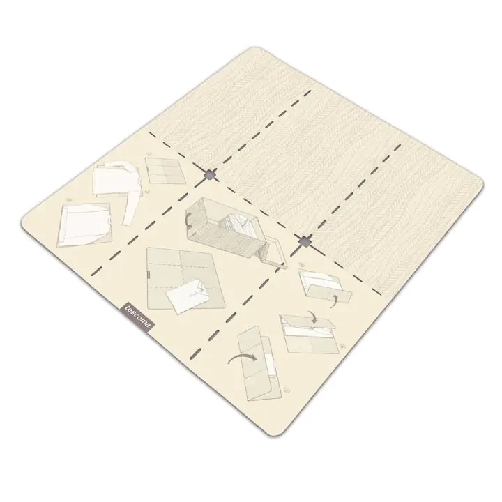 Дъска за сгъване на дрехи голяма Tescoma Fancy Home, (35942258)