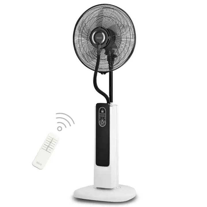Вентилатор с водна мъгла 16'' Muhler MF-1679RC, 75W, LED, дист. упр-е, (35944839)