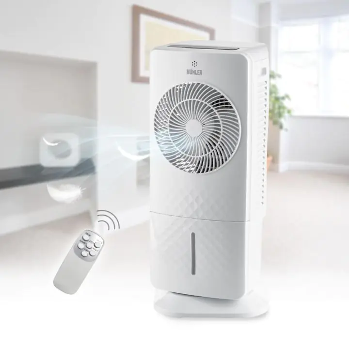 Мобилен охладител MUHLER MC-5055RC, 65W, 4 л, диг. упр-е, (35942369)