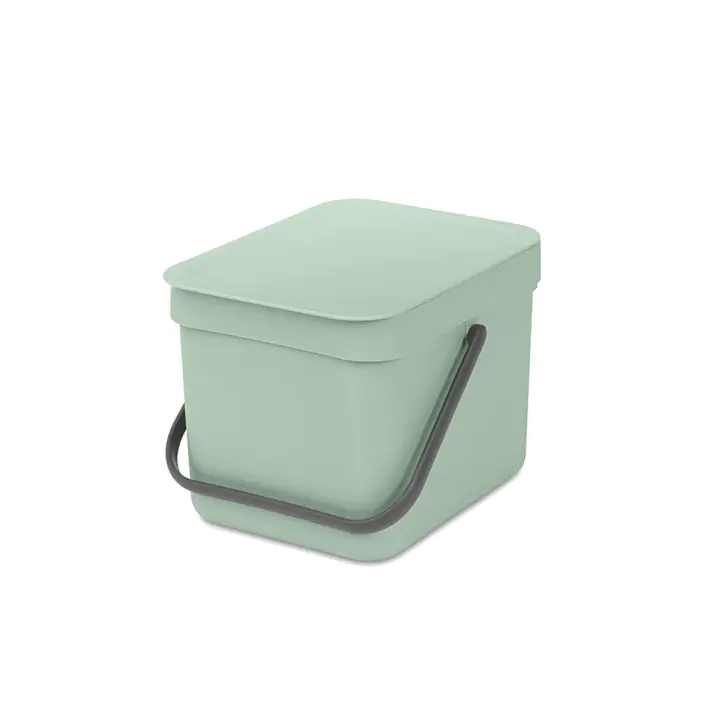 Кош за смет за разделно събиране Brabantia Sort&Go 6L, Jade Green, (35942419)