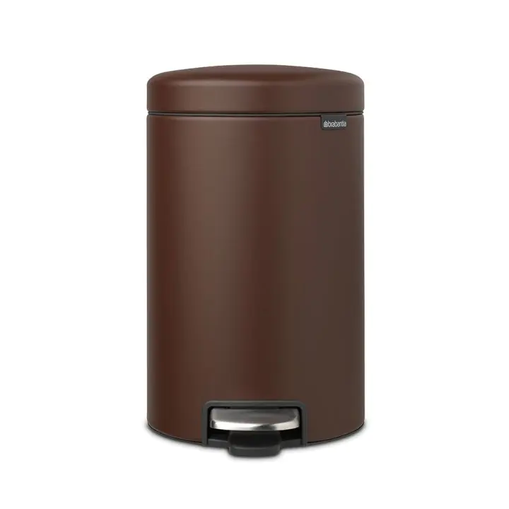 Кош за смет с педал Brabantia NewIcon 12L, Mineral Cosy Brown, (35942429)