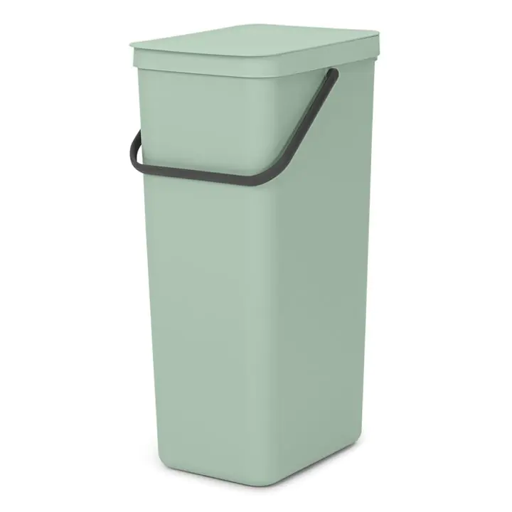 Кош за смет за разделно събиране Brabantia Sort&Go 40L, Jade Green, (35946775)