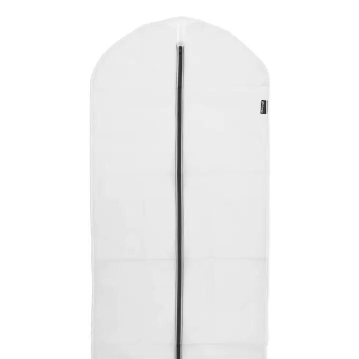 Комплект калъфи за дрехи Brabantia, размер L, 60x135cm, Transparent/Grey 2 броя, (35942505)