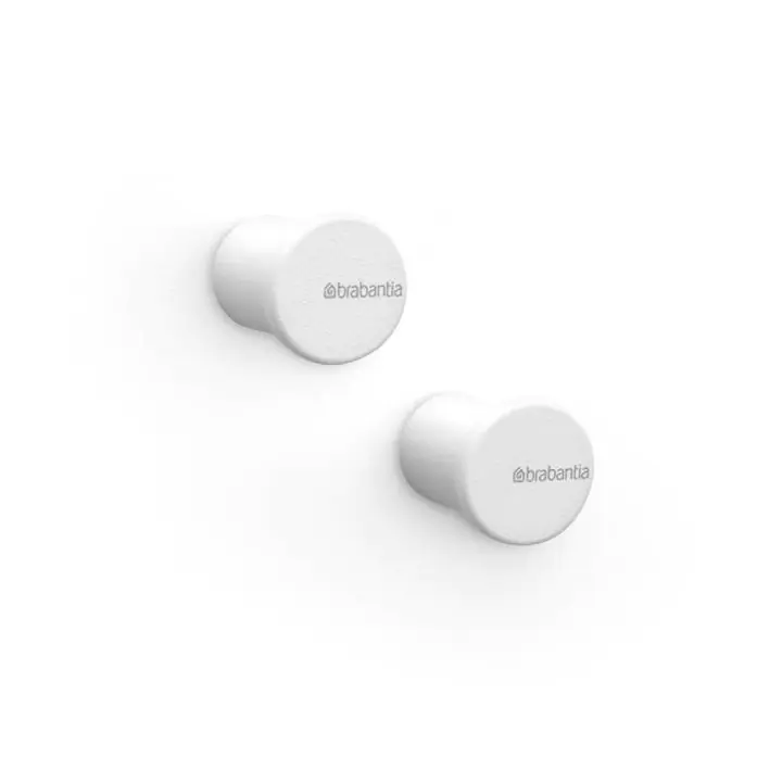 Комплект закачалка за кърпа Brabantia MindSet Mineral Fresh White 2 броя, (35942519)