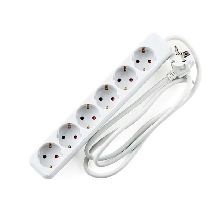 Разклонител Muhler 6G, Шуко, 1.5mm2, 1.5m дължина, (35942657)