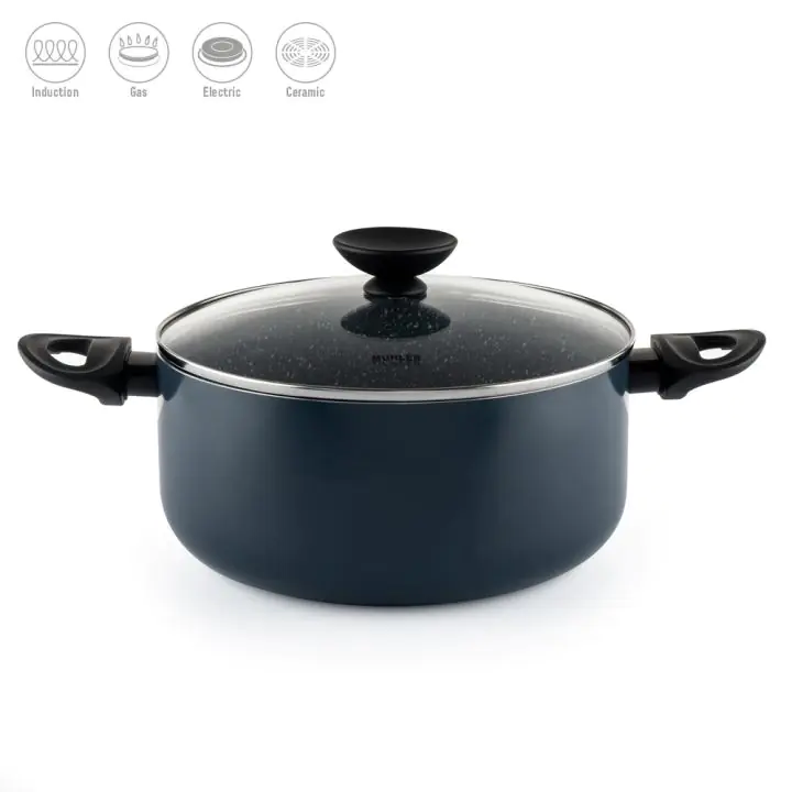 Тенджера Muhler Nia MR-2644 26x12cm, 5.8L., (35942694)