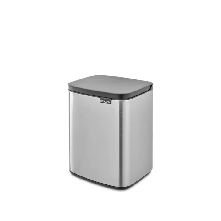 Кош за смет Brabantia Bo Small 7L, Matt Steel Fingerprint Proof, (35946787)