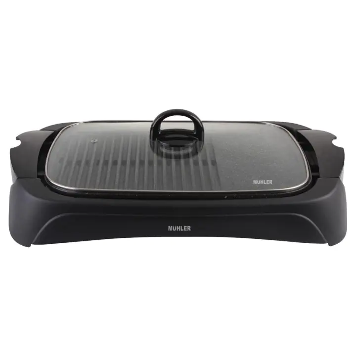 Скара електрическа с капак MUHLER MG-4030M, мраморно покритие, 2000W, (35942801)