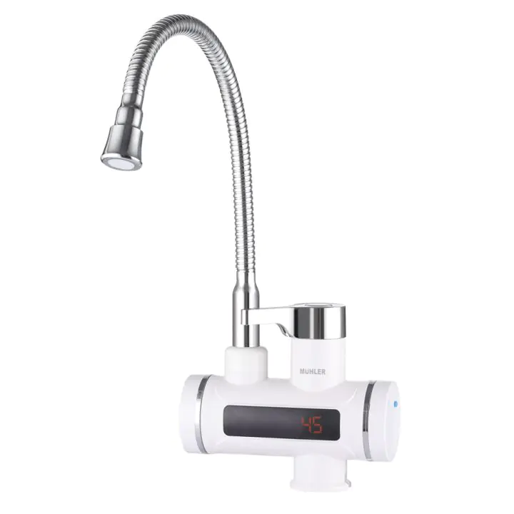 Водонагревател MUHLER MH-7733TDF, 3600W, LED, гъвкав струйник, плот, (35942866)