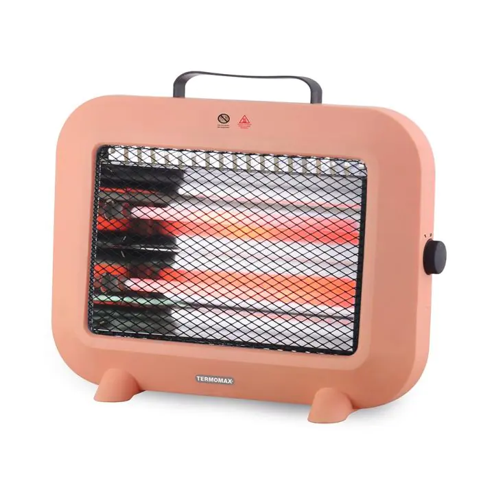 Печка кварцова Termomax TR8Q, 800W, корал, (35942975)