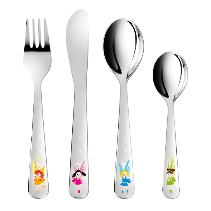 Прибори за хранене комплект Tescoma Bambini 4 части, феи, (35942986)