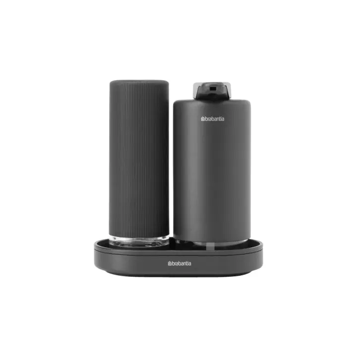 Комплект дозатори за сапун Brabantia SinkStyle Mineral Infinite Grey, 2x200ml, (35943086)