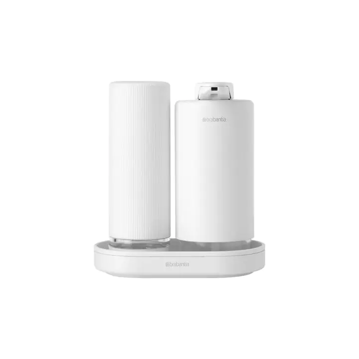 Комплект дозатори за сапун Brabantia SinkStyle Mineral Fresh White, 2x200ml, (35943087)