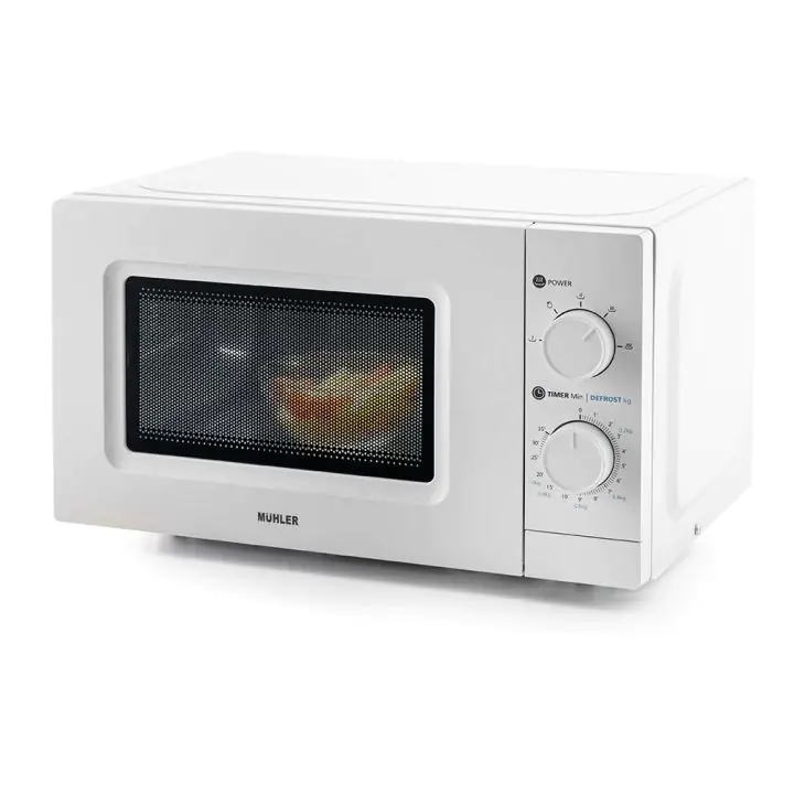 Микровълнова фурна MUHLER MO-5009 20L, бяла, механична, (35944305)