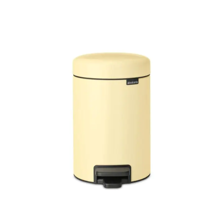 Кош за смет с педал Brabantia NewIcon 3L, Mellow Yellow, (35943306)