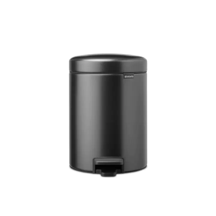 Кош за смет с педал Brabantia NewIcon 5L, Confident Grey, (35943308)