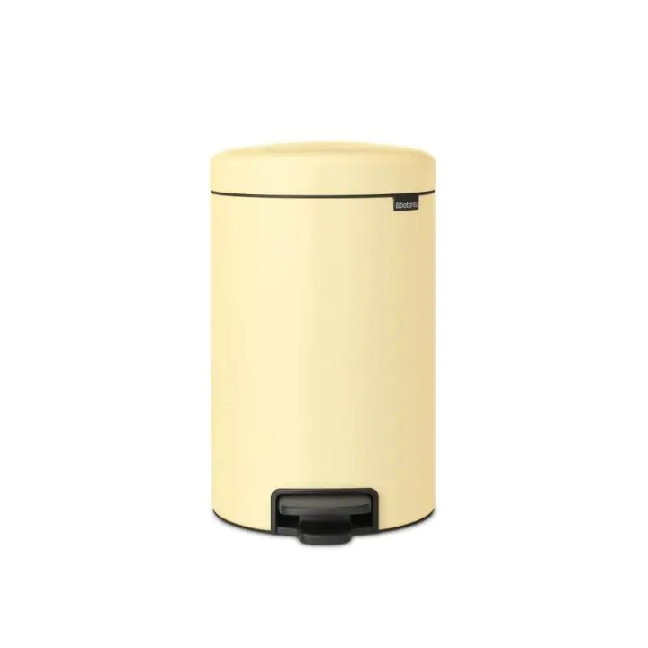 Кош за смет с педал Brabantia NewIcon 12L, Mellow Yellow, (35943314)
