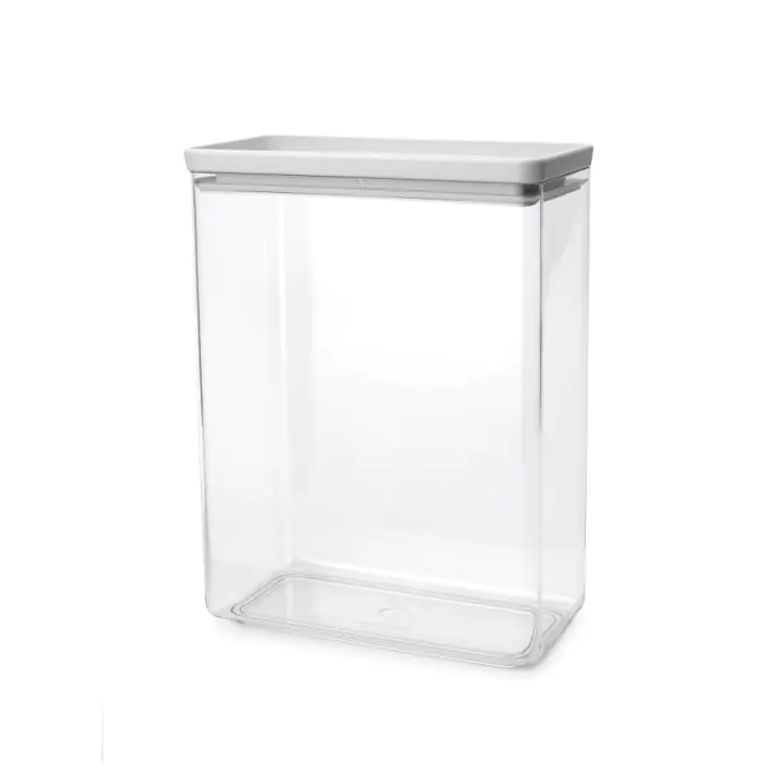 Кутия за съхранение на продукти Brabantia Tasty+ Stackable 5.4L, Light Grey, (35943340)