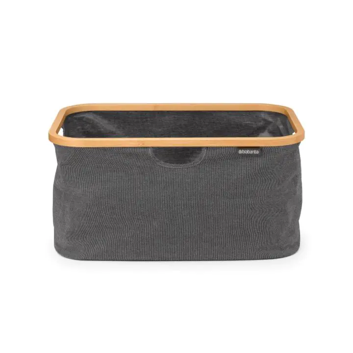 Панер за пране Brabantia Linn 40L, Pepper Black, сгъваем, (35943369)