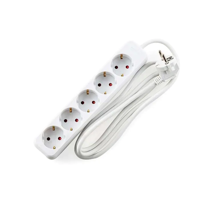 Разклонител Muhler 5G, Шуко, 1.5mm2, 3.0m дължина, (35943551)