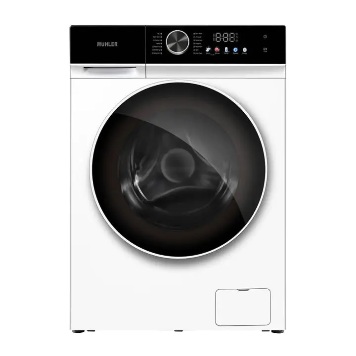 Пералня Muhler DDWM1012WA, клас А, инверторна, директно задвижване, 10kg, 1200rpm, 5 години, (35943579)