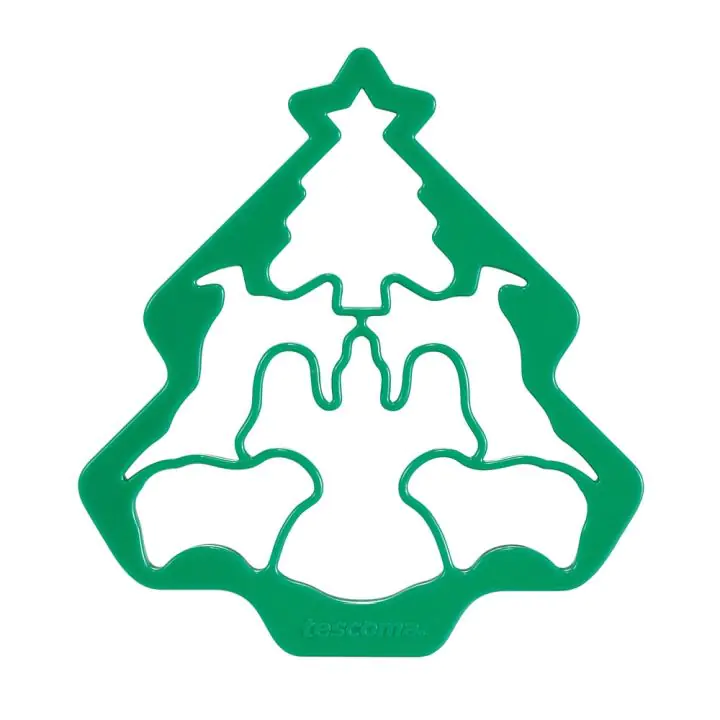 Комплект форми за сладки Tescoma Delicia 6 в 1, коледни, (35943592)