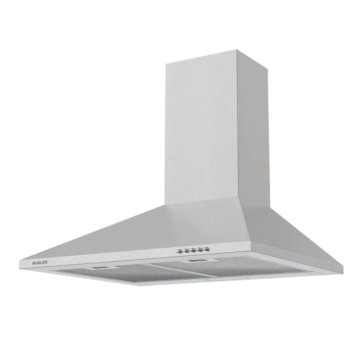 Абсорбатор Muhler AMK-955CH-S, INOX, коминен, декоративен, 301.5 м³/ч, 67W, (35943621)