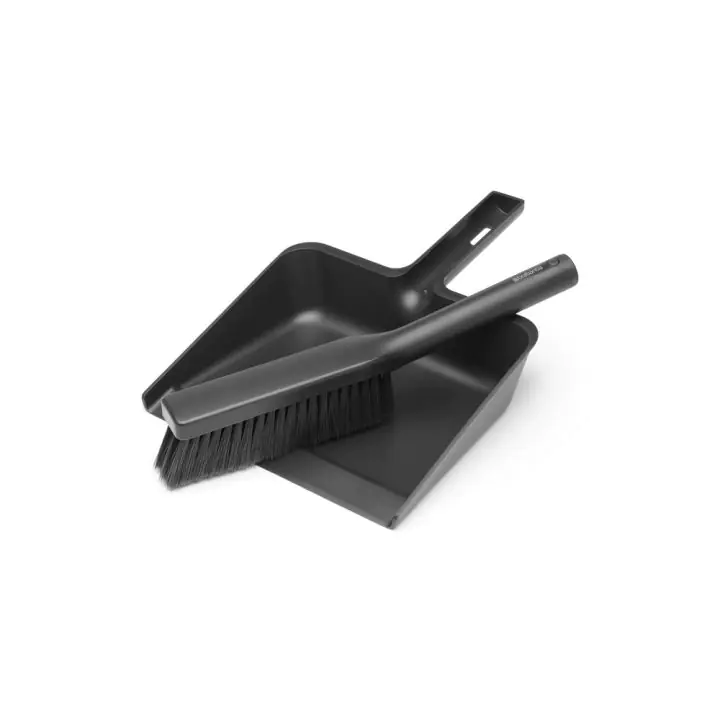 Комплект лопатка с четка за почистване Brabantia SinkSide Dark Grey, (35943699)