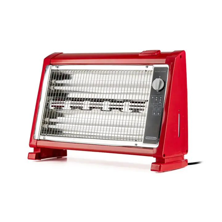 Печка кварцова Termomax TR416, 1600W, 4 тръби, вентилатор, овлажнител, (35946843)