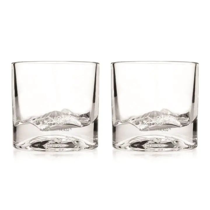 Комплект чаши за уиски LIITON Rocky Mountain 240ml 2 броя, (35946854)