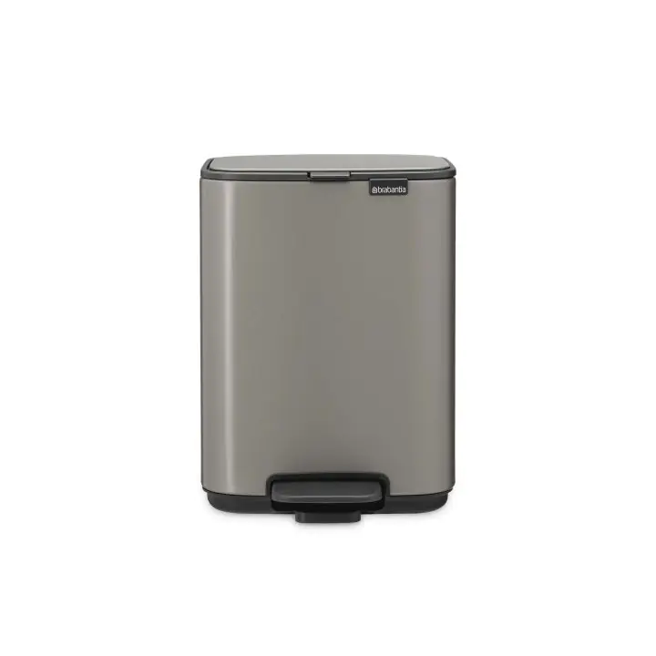 Кош за смет Brabantia Bo Pedal 4L, Platinum, (35946902)