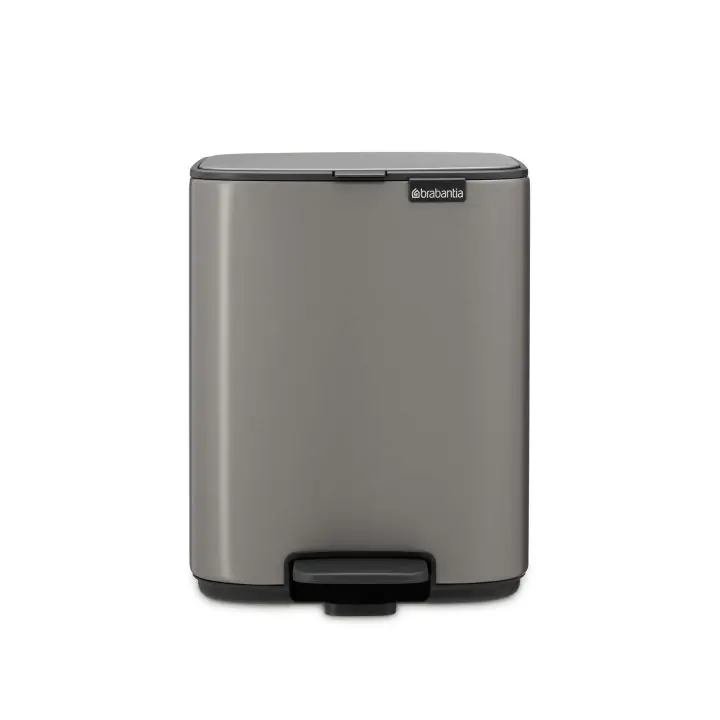 Кош за смет Brabantia Bo Pedal 7L, Platinum, (35946903)