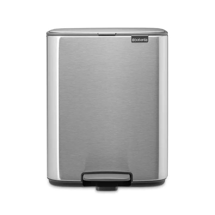 Кош за смет Brabantia Bo Pedal 12L, Matt Steel Fingerprint Proof, (35946913)