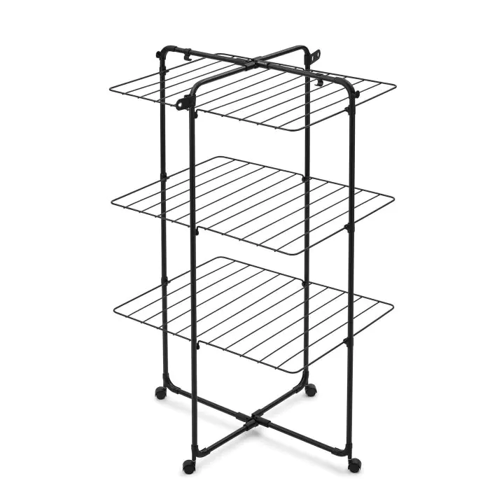 Сушилник за дрехи Brabantia Hangon Tower 23m, Matt Black (35948222)