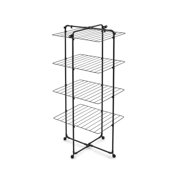 Сушилник за дрехи Brabantia Hangon Tower 30m, Matt Black, (35946920)