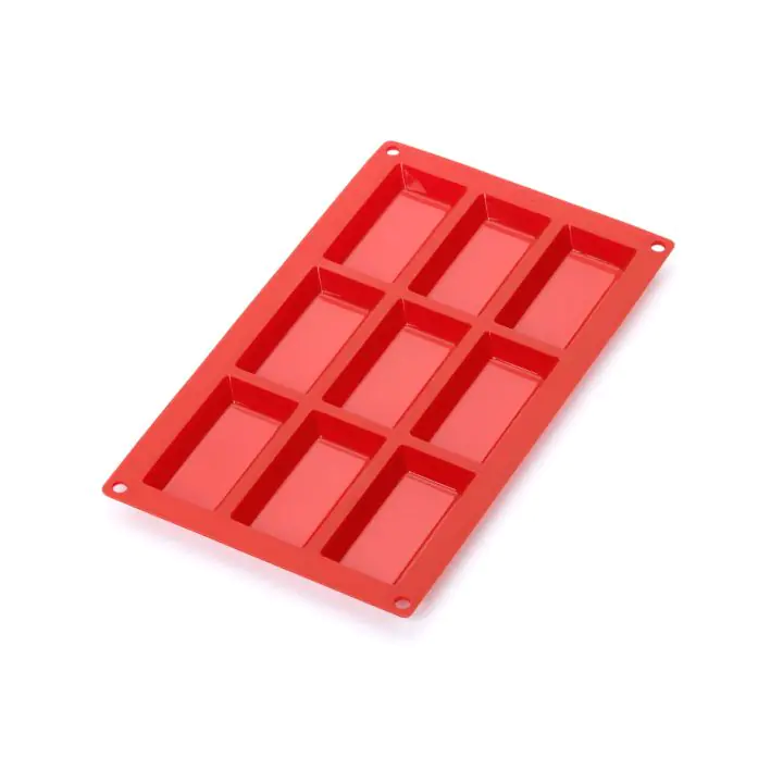 Форма за печене Lekue 30x17.5xH1.2cm, силиконова, за бисквити финансие, (35946930)