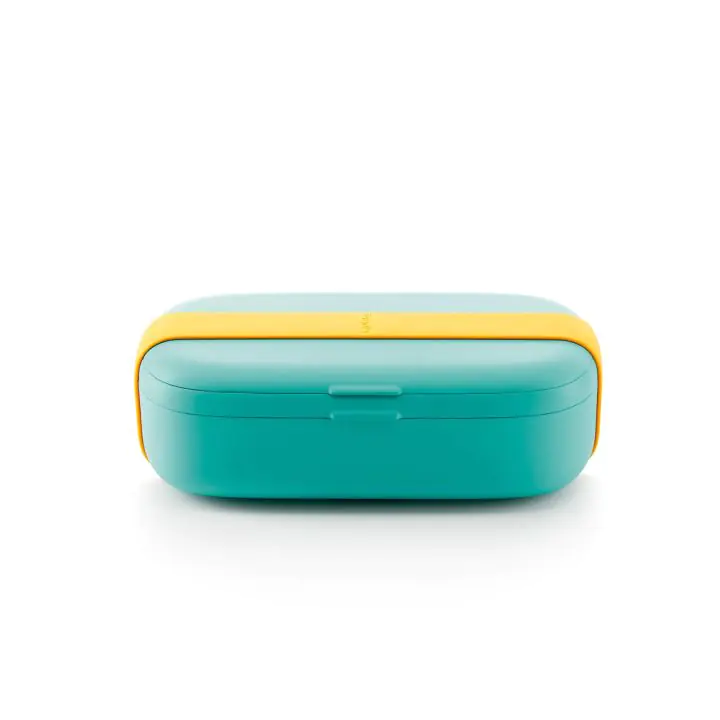 Кутия за храна Lekue On The Go Turquoise, 500ml, (35946989)