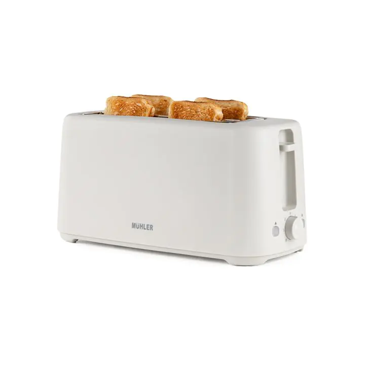 Тостер за 4 филии Muhler MT-747 Dune, 1450W, 2 дълги слота, (35949848)