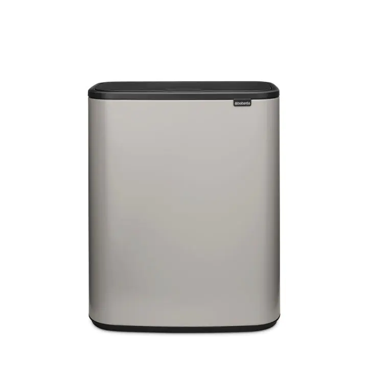 Кош за смет Brabantia Bo Touch 2x30L, Soft Grey (35948225)